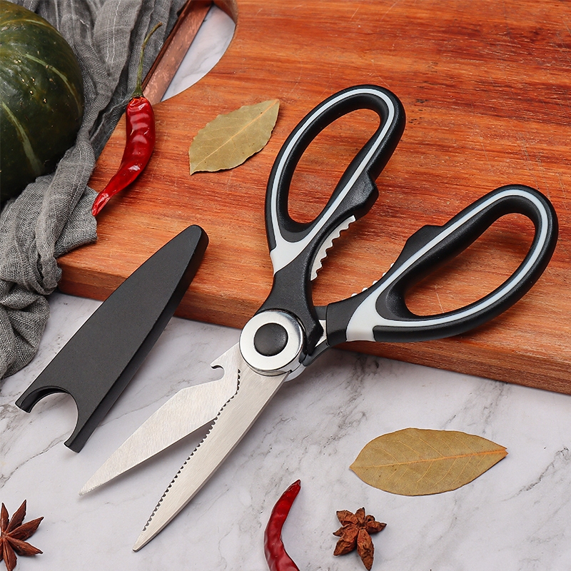 Multifunctional Stainless Steel Kitchen Scissors Chicken Bone Shear ...