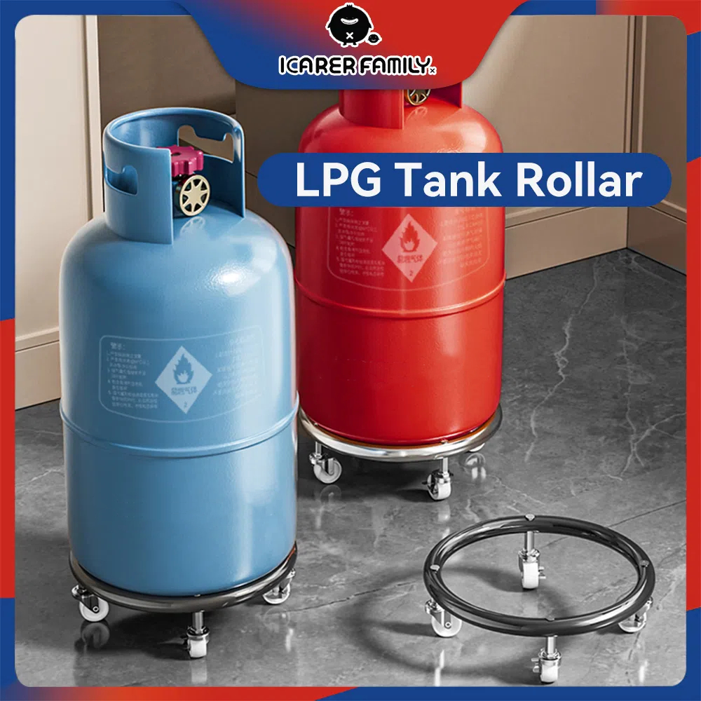 Gas Tank Base Holder with wheels landege Propane Cylinder Base Propane ...