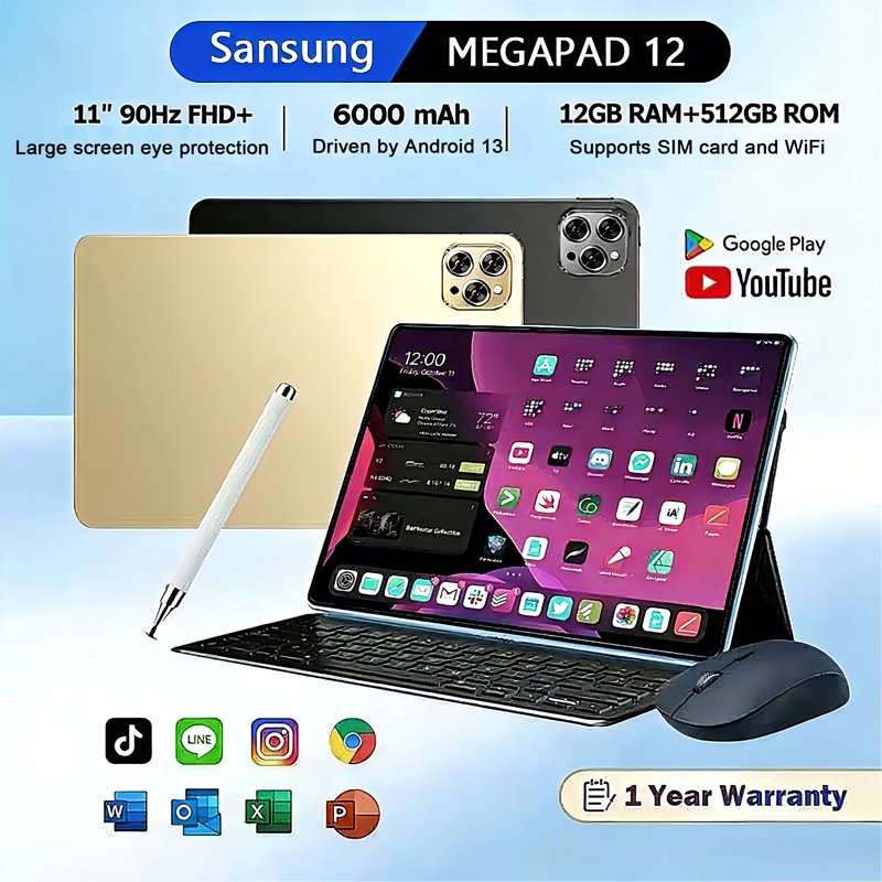 SAM/SUNG Tab S9 Ultra Tablets Android Original 12 Inch 12GB + 512GB ...