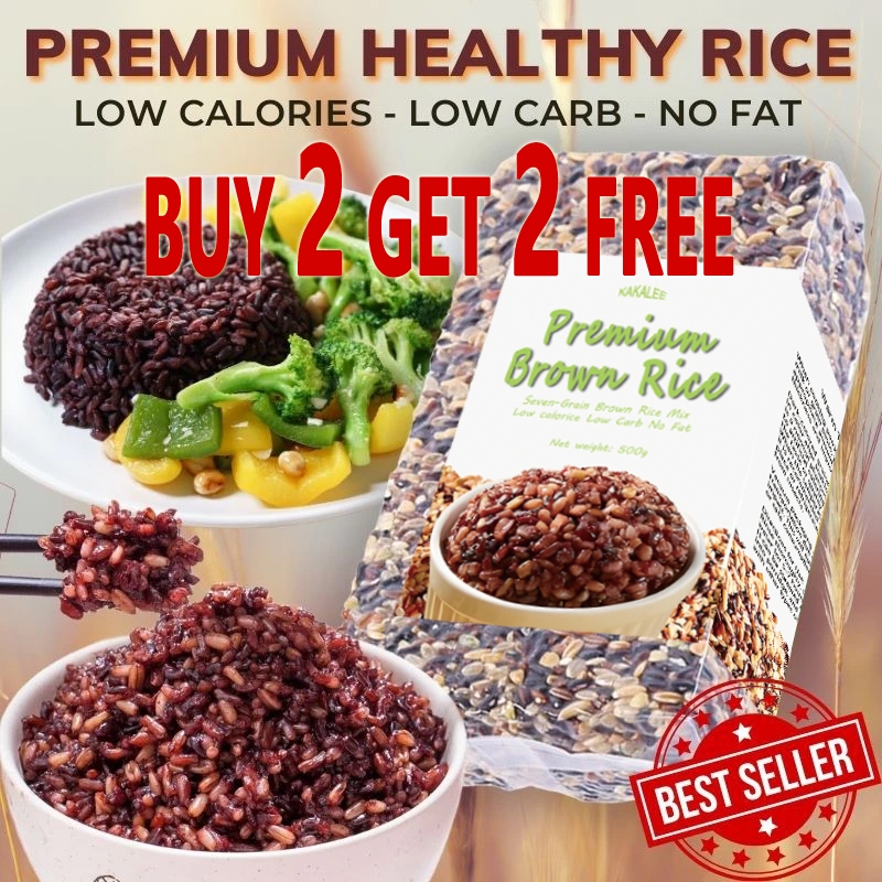 [Buy 2 Get 2 Free] Brown Rice Organic For Diabetic Nutri Rice Multi ...