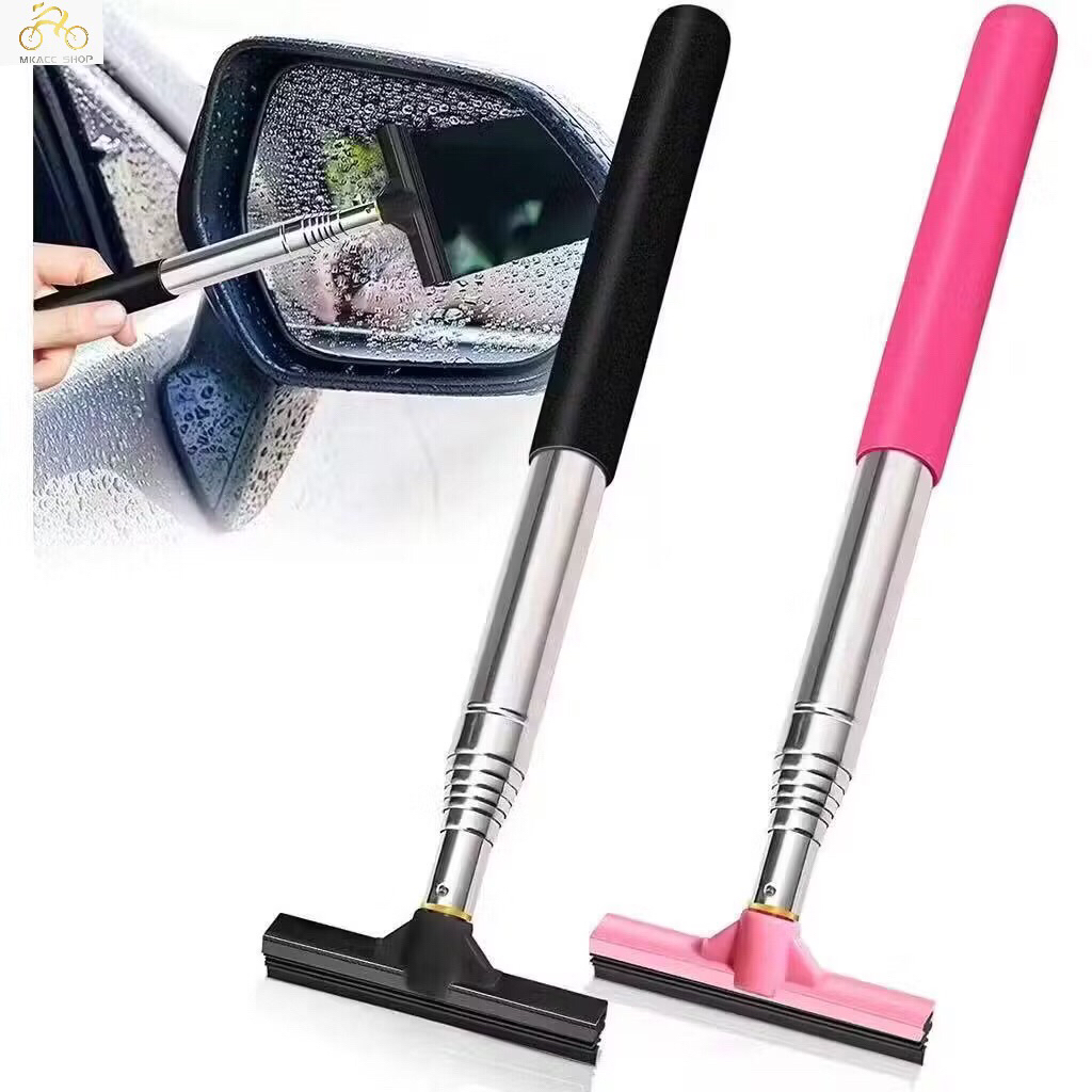 Retractable Car Side Mirror Wiper Portable Clean Supplies Glass Mirror ...