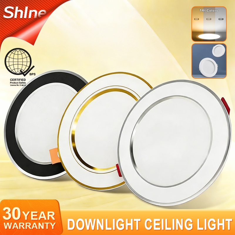 Sh1ne Ultra Bright Pin Lights LED Downlight Ceiling Light Tri Color ...