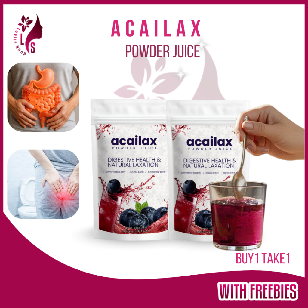 Acailax Powder Juice Natural Laxation | Shopee Philippines