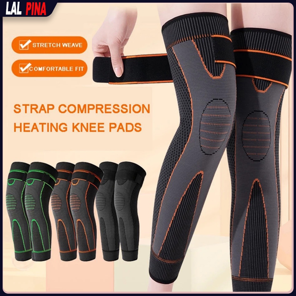 Long Knee Pads Compression Knee Pad Support Sleeve Protector Elastic ...