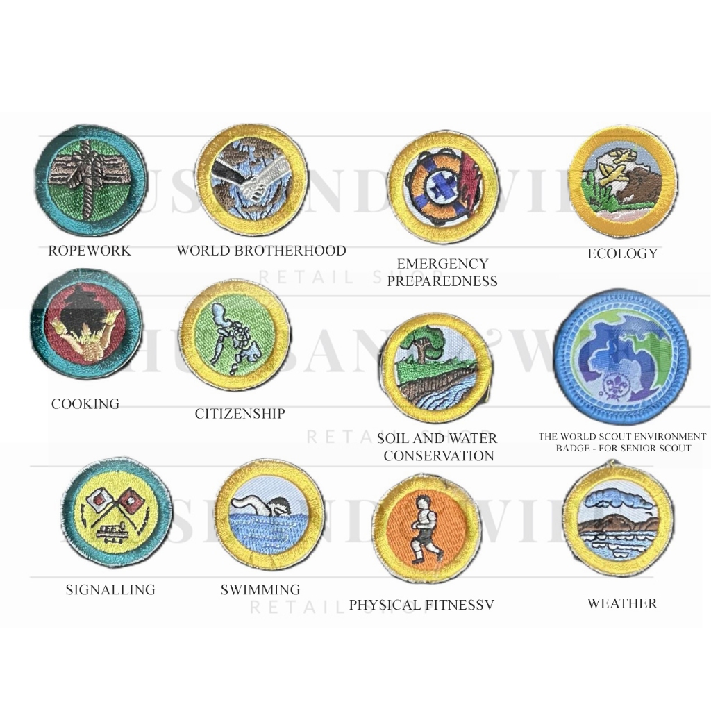 Boy Scouts of the Philippines - MERIT BADGES | Shopee Philippines