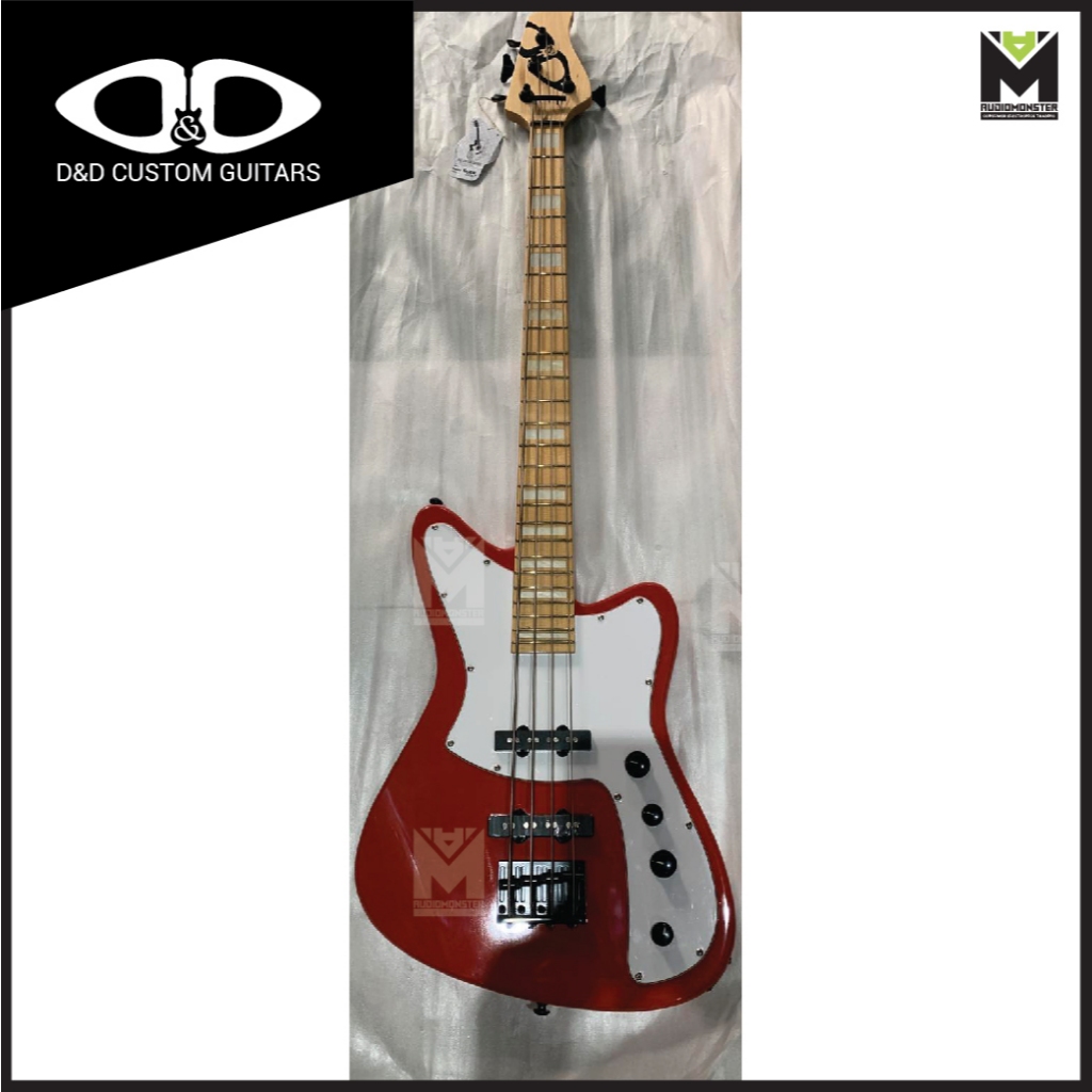 Original D&D Paul Yap Bass Guitar 4S Fiesta Red | Shopee Philippines