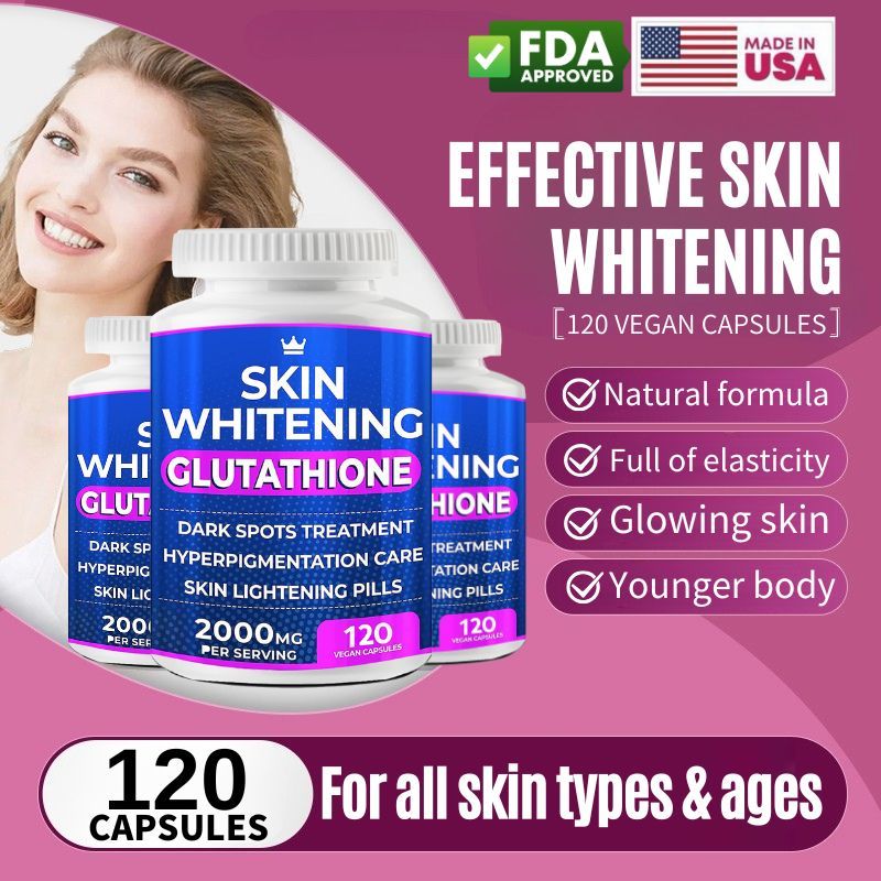 glutathione whitening pills philippines Glutathione Skin Whitening Supplement for Brighter Skin 120 Capsules