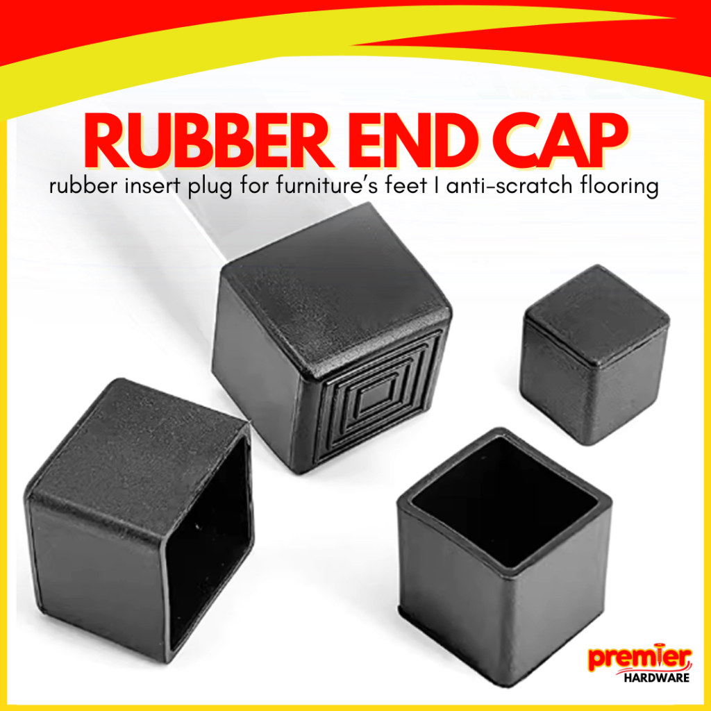Rubber Footings for Chairs and Tables, Square and Rectangular PVC Floor ...