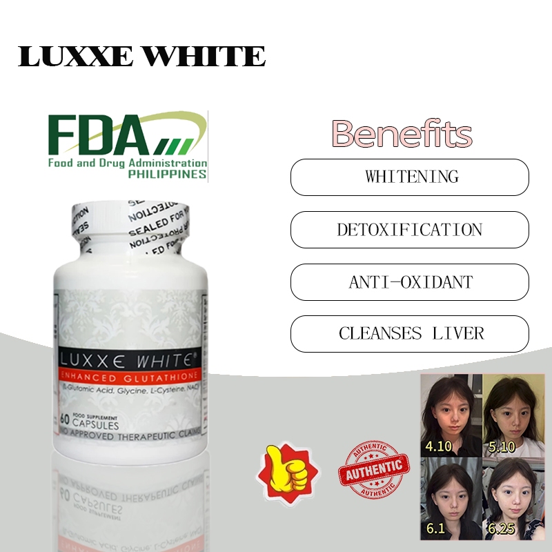 Luxxe White Enhanced Glutathione Capsules Can whiten The Skin And Enhance  Radiance