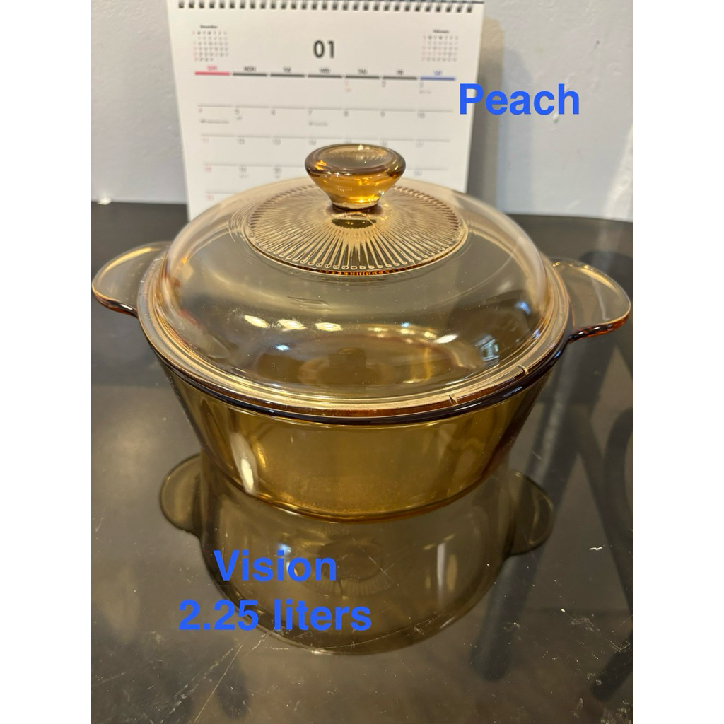 vision cookware 2.5 liters (peach) | Shopee Philippines