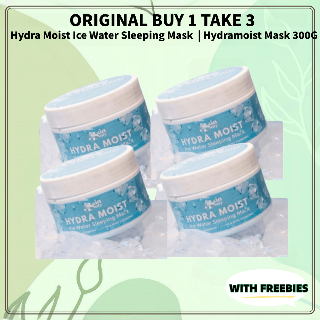 BIBI ORIGINAL BUY 1 TAKE 3 Hydra Moist Ice Water Sleeping Mask ...