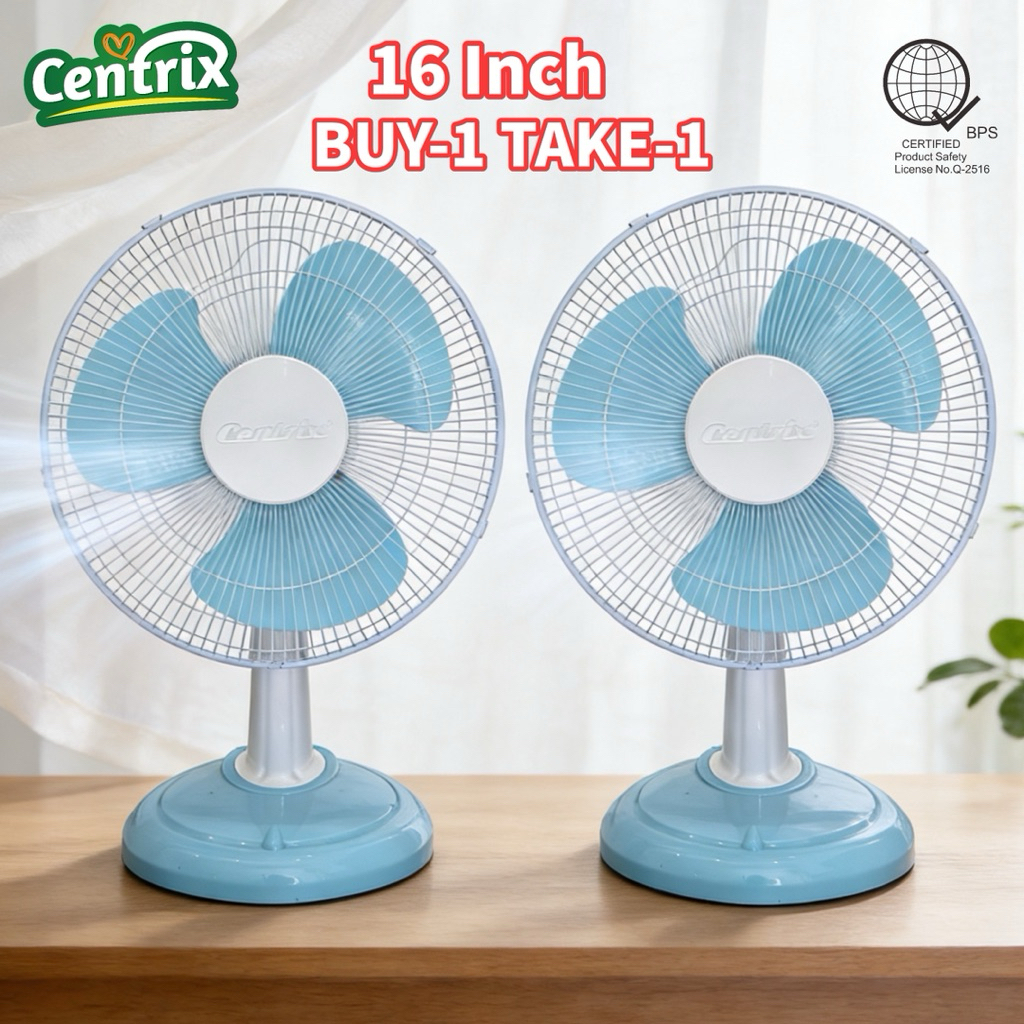 Centrix BUY 1 TAKE 1 Desk Fan Portable 16 Inches Industrial Desk Fan ...