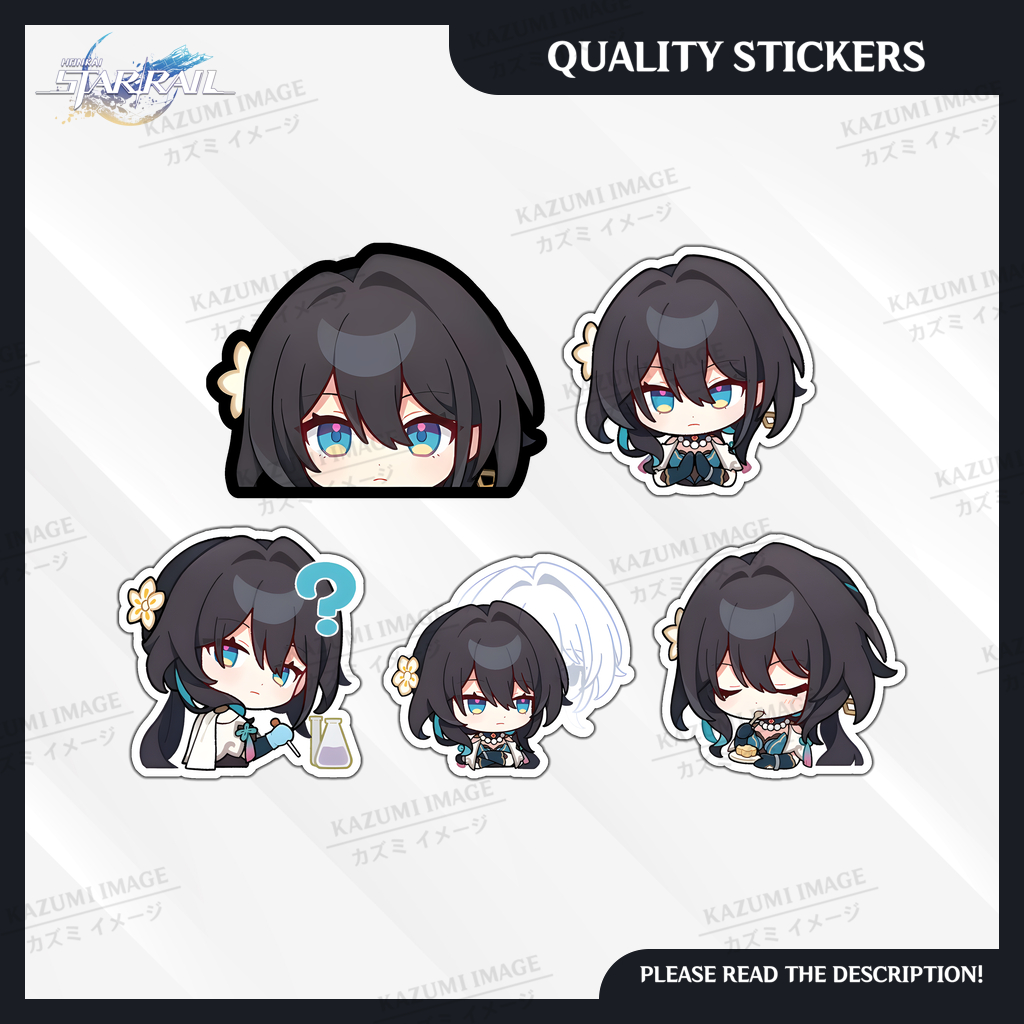 Honkai Star Rail - Ruan Mei - Peeker - Waterproof Stickers | Shopee ...