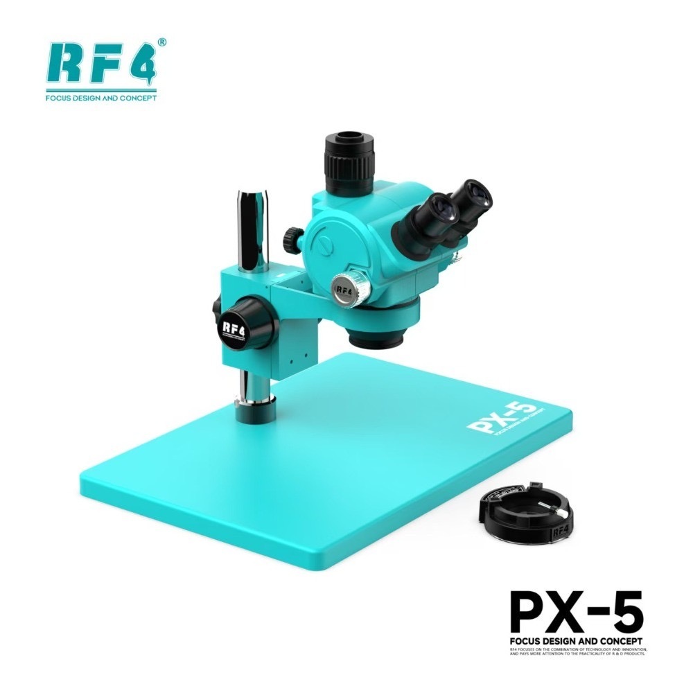 RF4 PX-5 Tricular Stereo Microscope, Magnify Between 7X-50X, Suitable ...