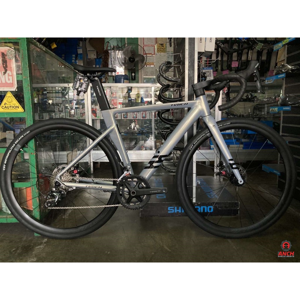 Gravel Tirich Horizon R4700 2 x 10 spd Tiagra Hydraulic discbrake 10spd ...
