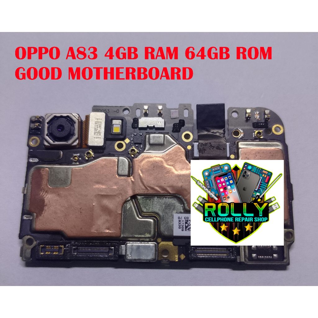 oppo a83 4gb ram 64gb rom motherboard only | Shopee Philippines