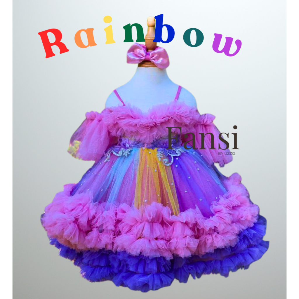 sachin and babi light blue dress İkrabutikbursa Girl's Pink Color Wing Fairy Dress, Fairy Costume- Trendyol main image 0