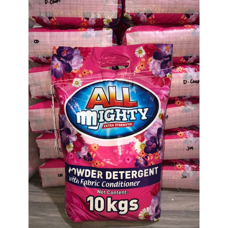 10kg ALL MIGHTY Detergent Powder - Panlaba,Matipid At Hindi Muna ...