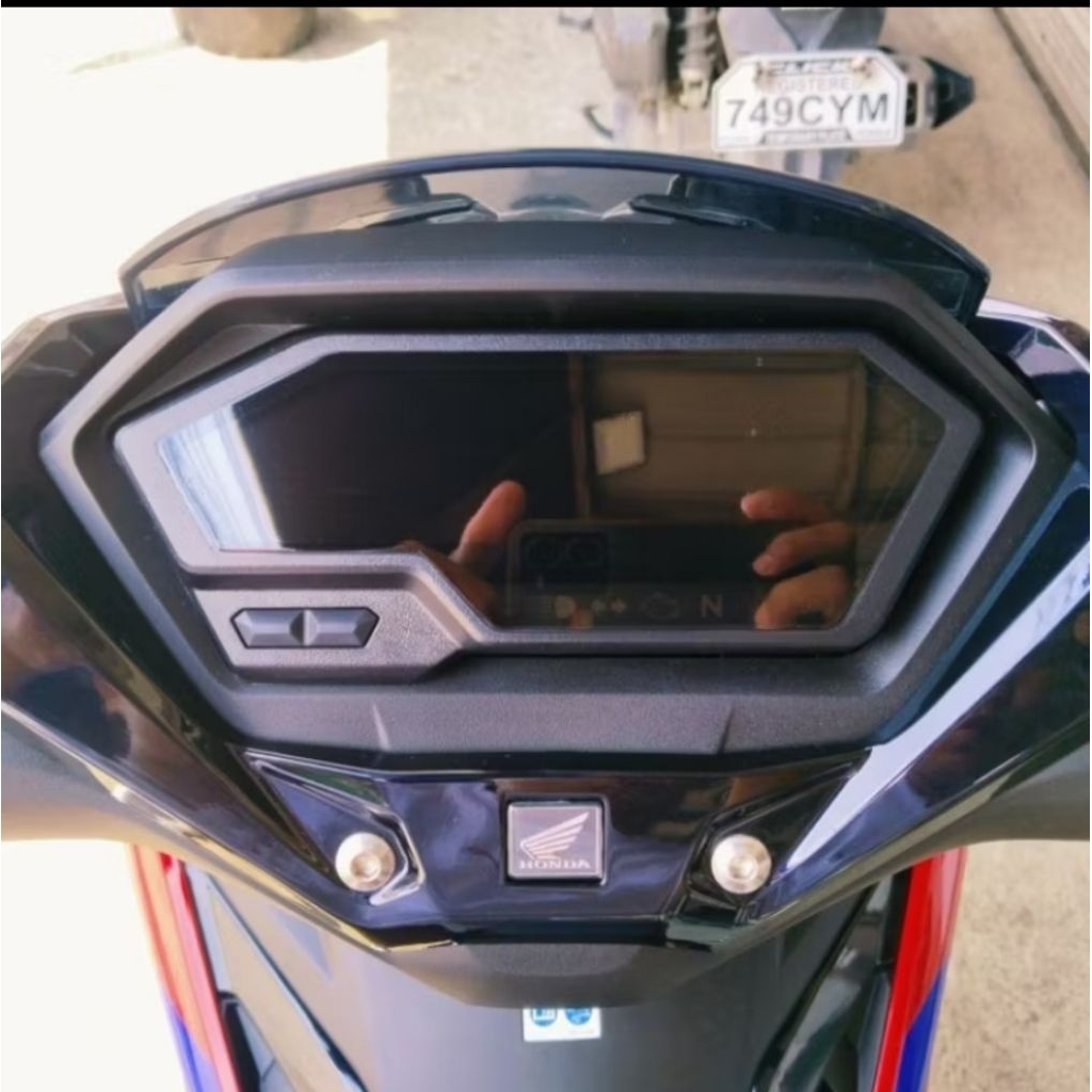Honda winner x gauge panel protector smoke black (light black) | Shopee ...
