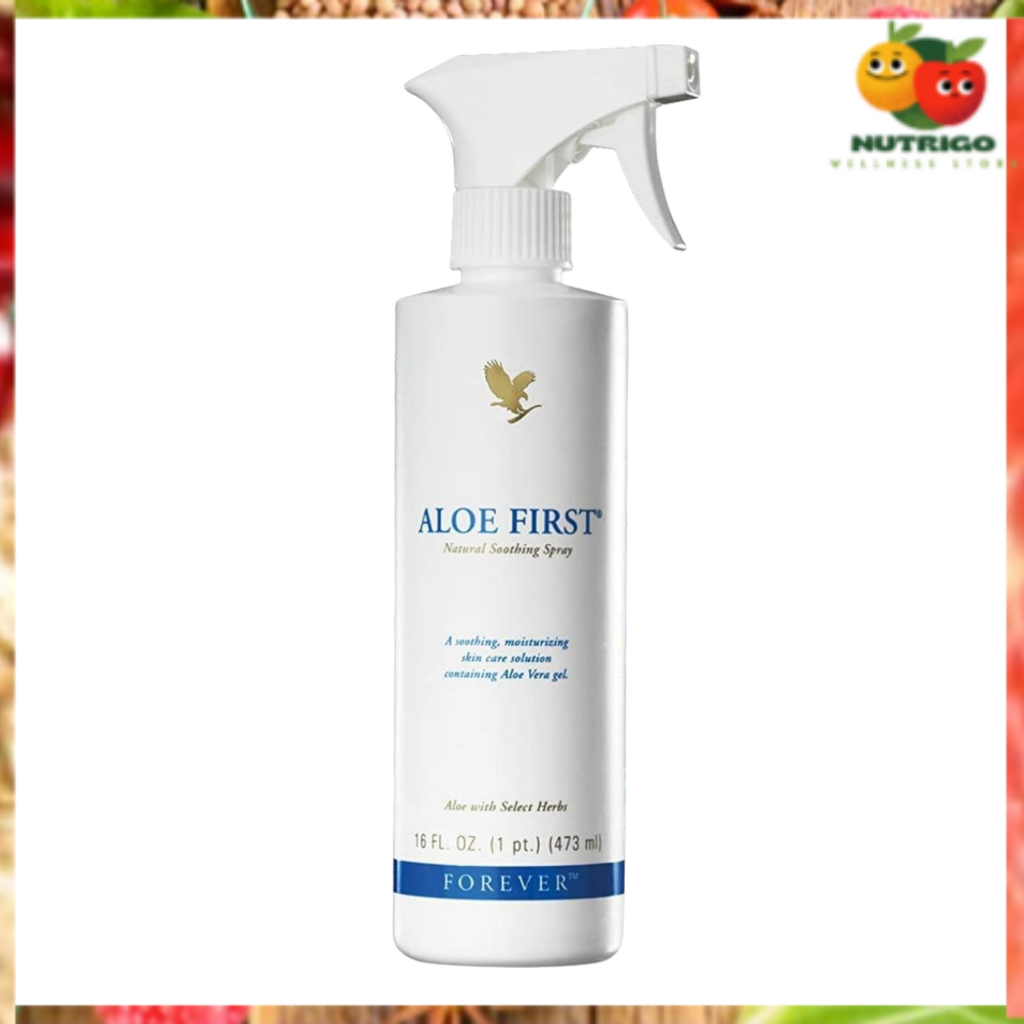 Forever Living - Forever Aloe First Natural Soothing Spray 473ml 1 bottle -  Moisturizing Skincare | Shopee Philippines