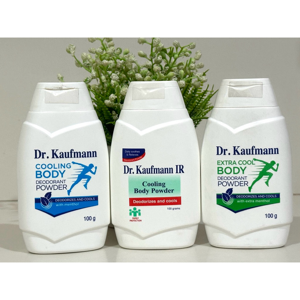Dr. Kaufmann Extra Cool Body Deodorant Powder | Shopee Philippines