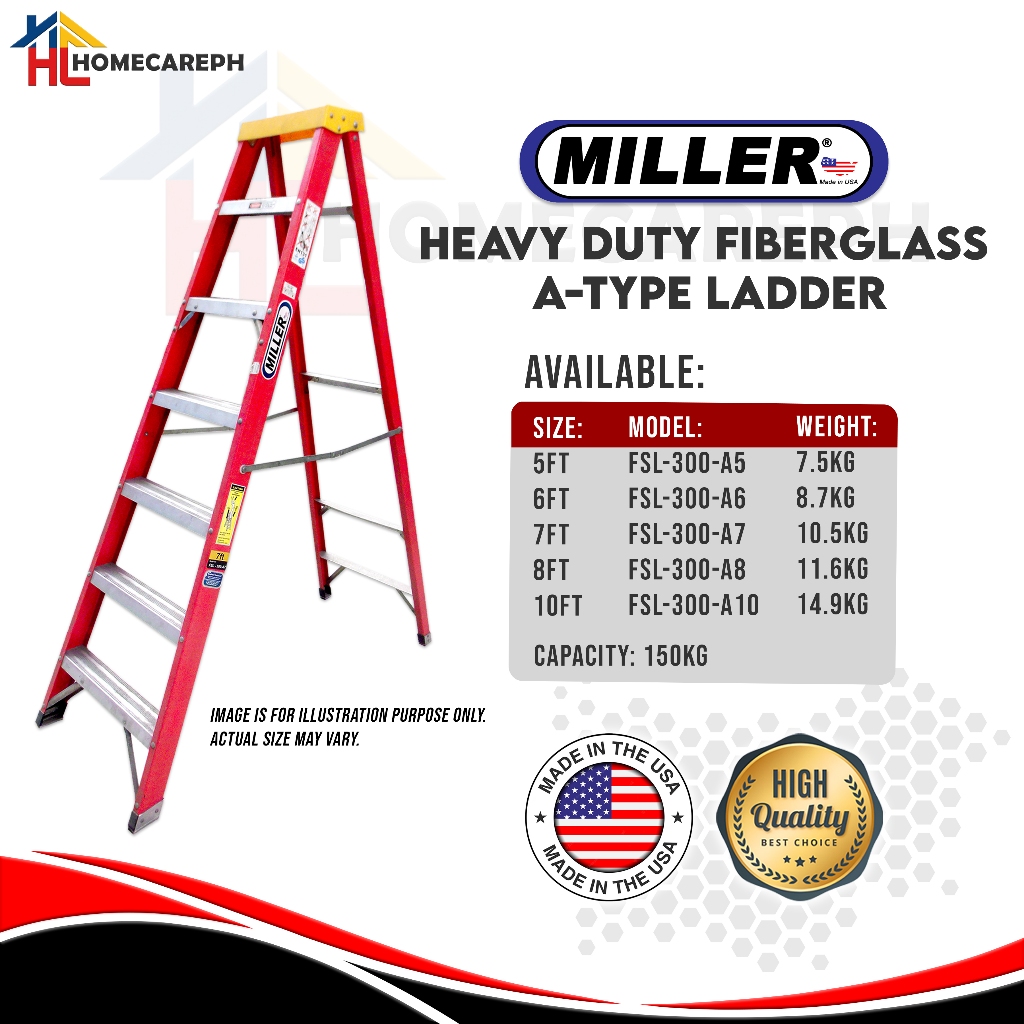 Shop ladder fiberglass for Sale on Shopee Philippines