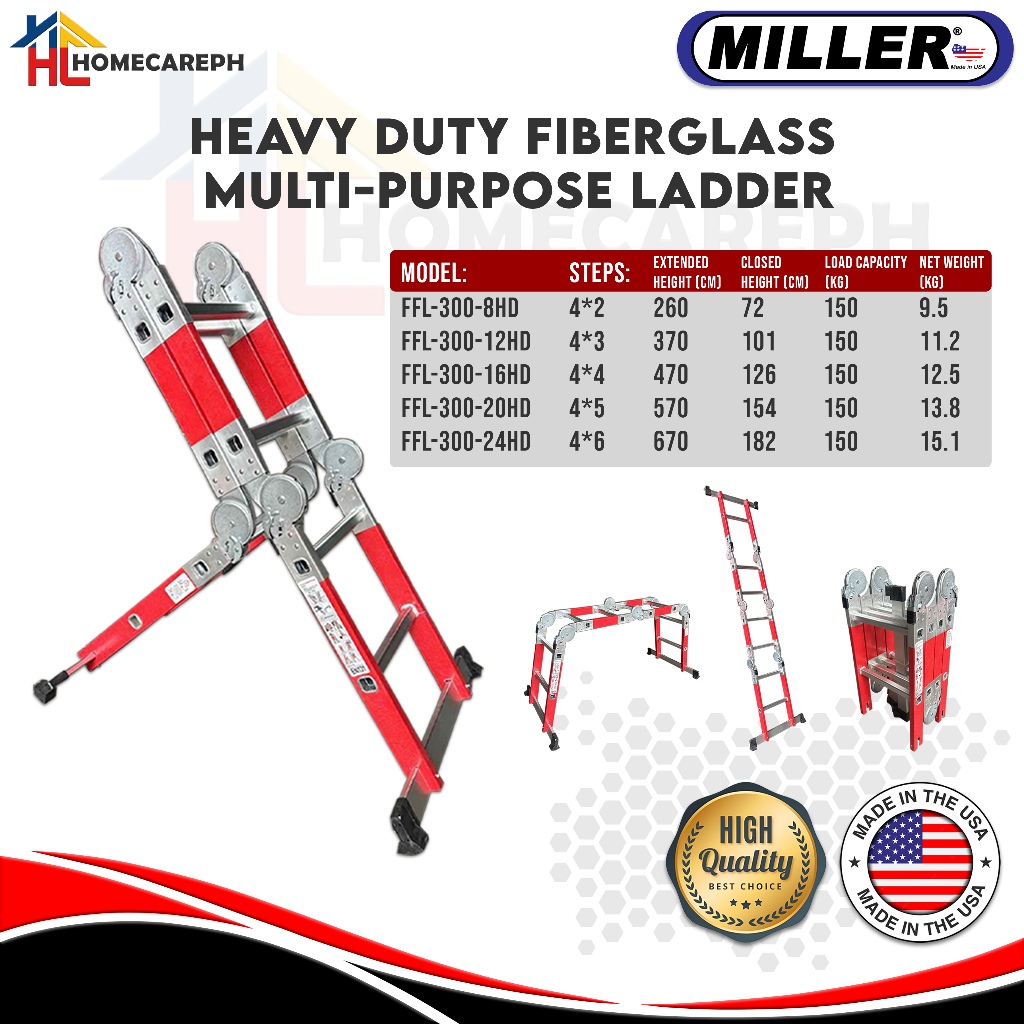 Shop ladder fiberglass for Sale on Shopee Philippines