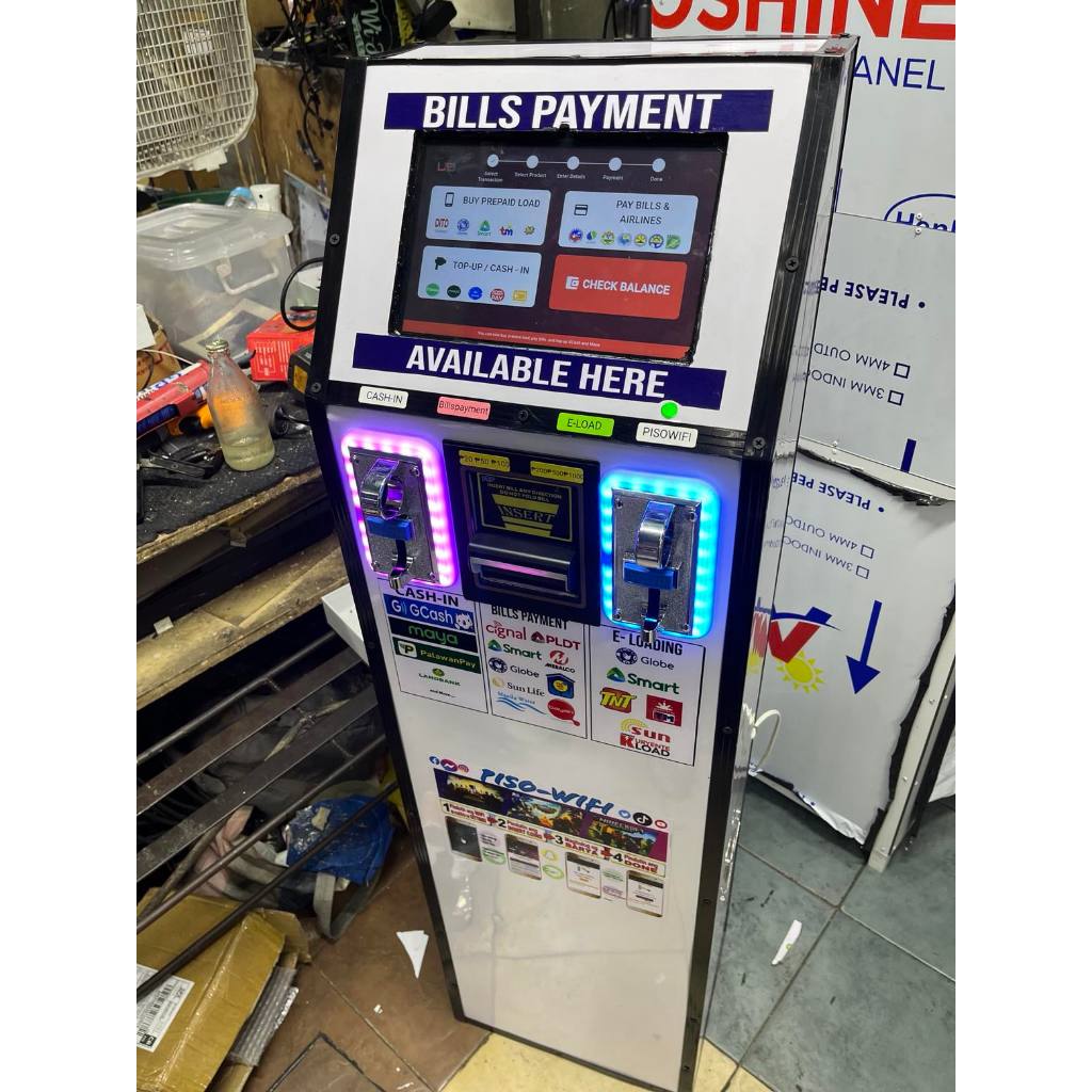 4in1 Vendo Machine Standee (paperless) | Shopee Philippines