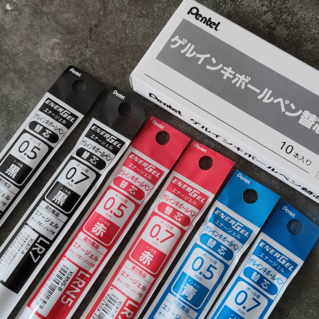 PENTEL Energel LR7 Pen Refill | Shopee Philippines