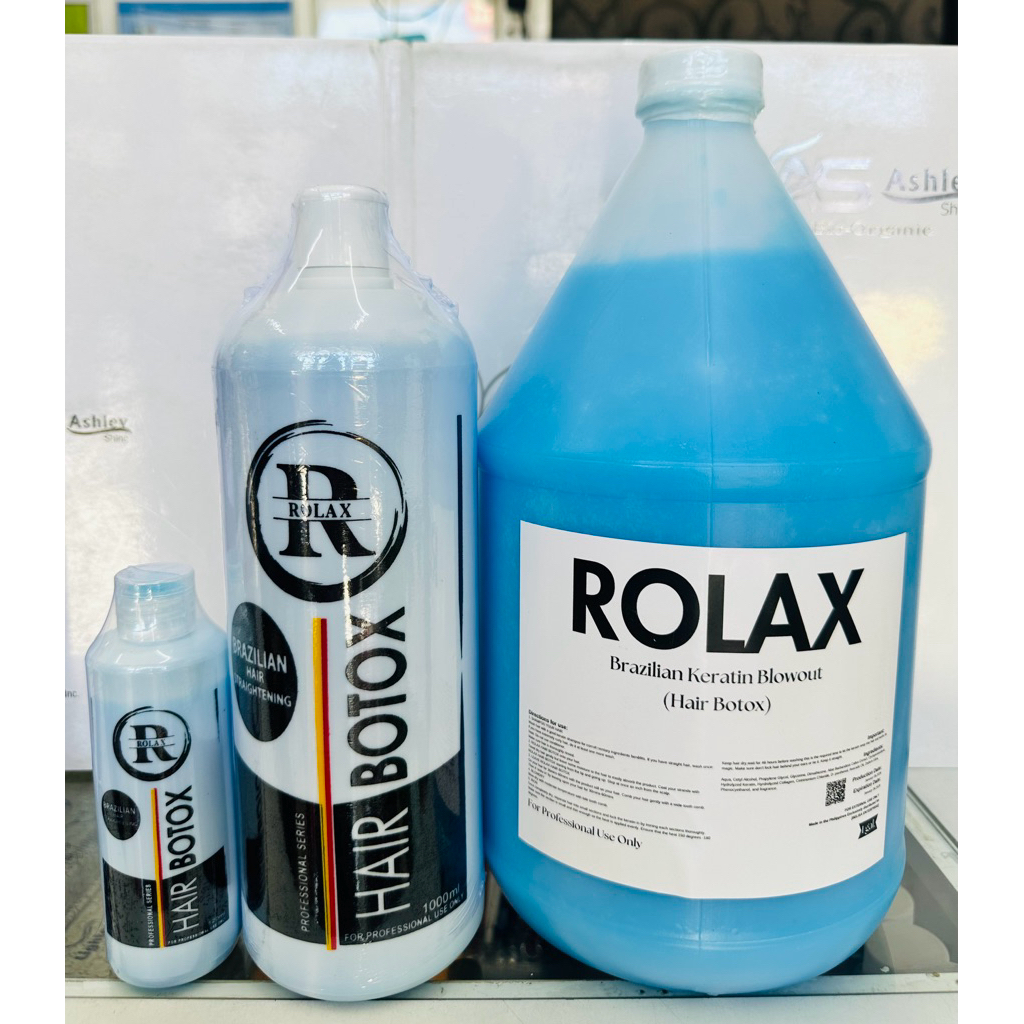 Rolax Brazillian Hair Botox straigthening Cream 120ml & 1000ml | Shopee ...