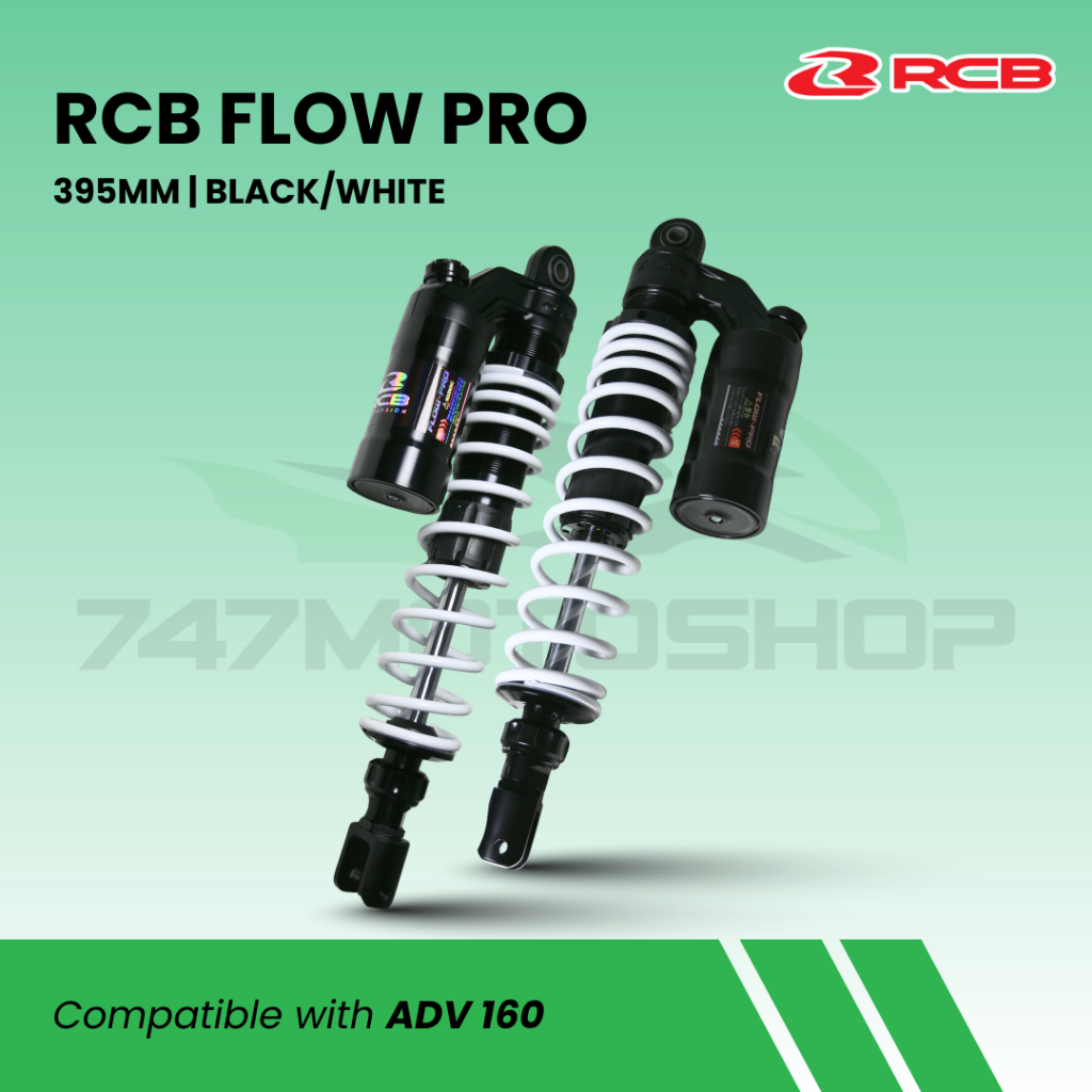 RCB Flow Pro Shock 395mm – For ADV 150/160 | Shopee Philippines