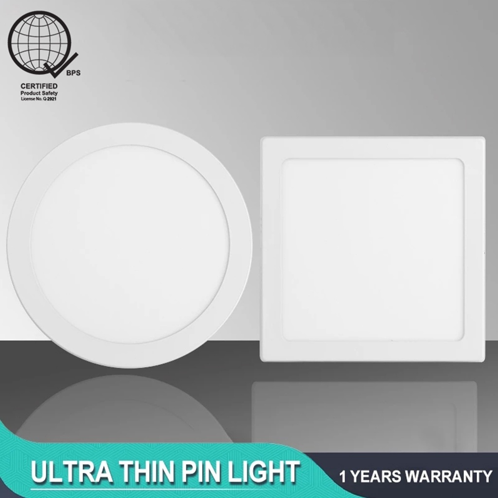 Ultra Thin Pin Light Led Ceiling Light Tricolor Recessed Downlight ...