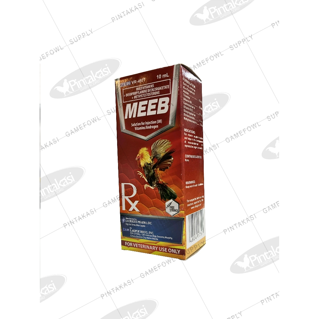 Lakpue LDI Meeb 10ml for Gamefowl Rooster Conditioning | Shopee Philippines