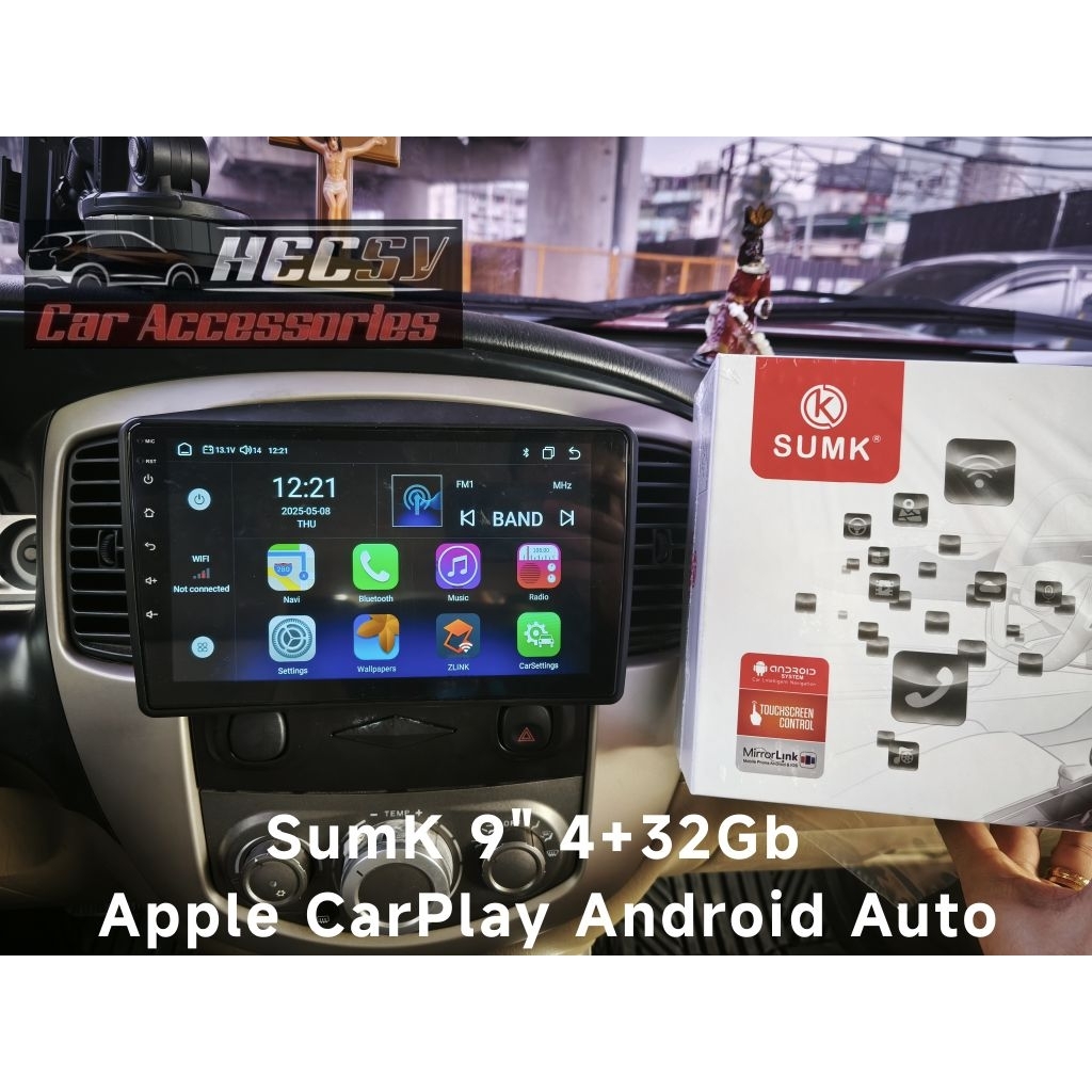 Mux Dmax Trailblazer Android Head Unit Apple CarPlay SumK Android Auto ...