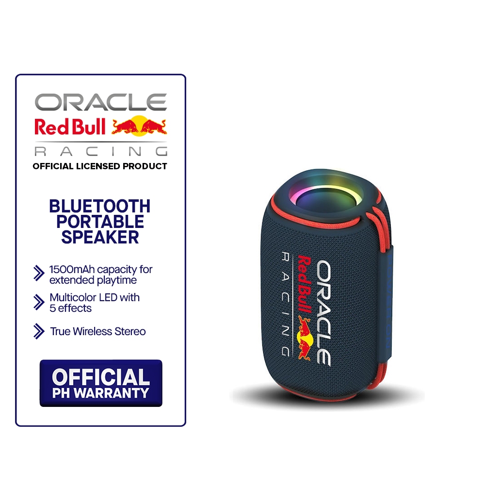 Oracle Red Bull Racing 440 Bluetooth Portable Speaker | Shopee Philippines