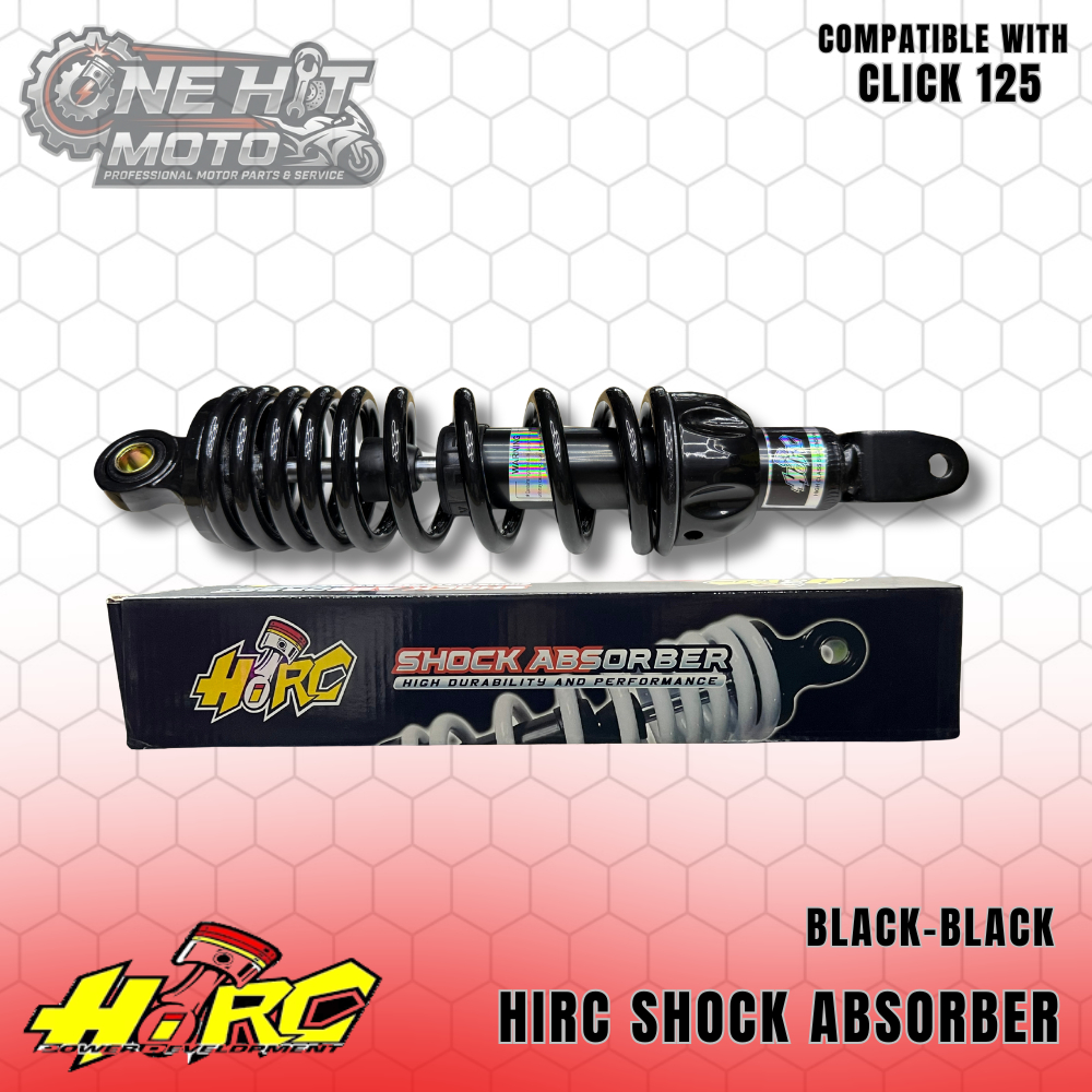 HIRC HONDA CLICK 125 / CLICK 150 REAR SHOCK ABSORBER 330MM 100% ...