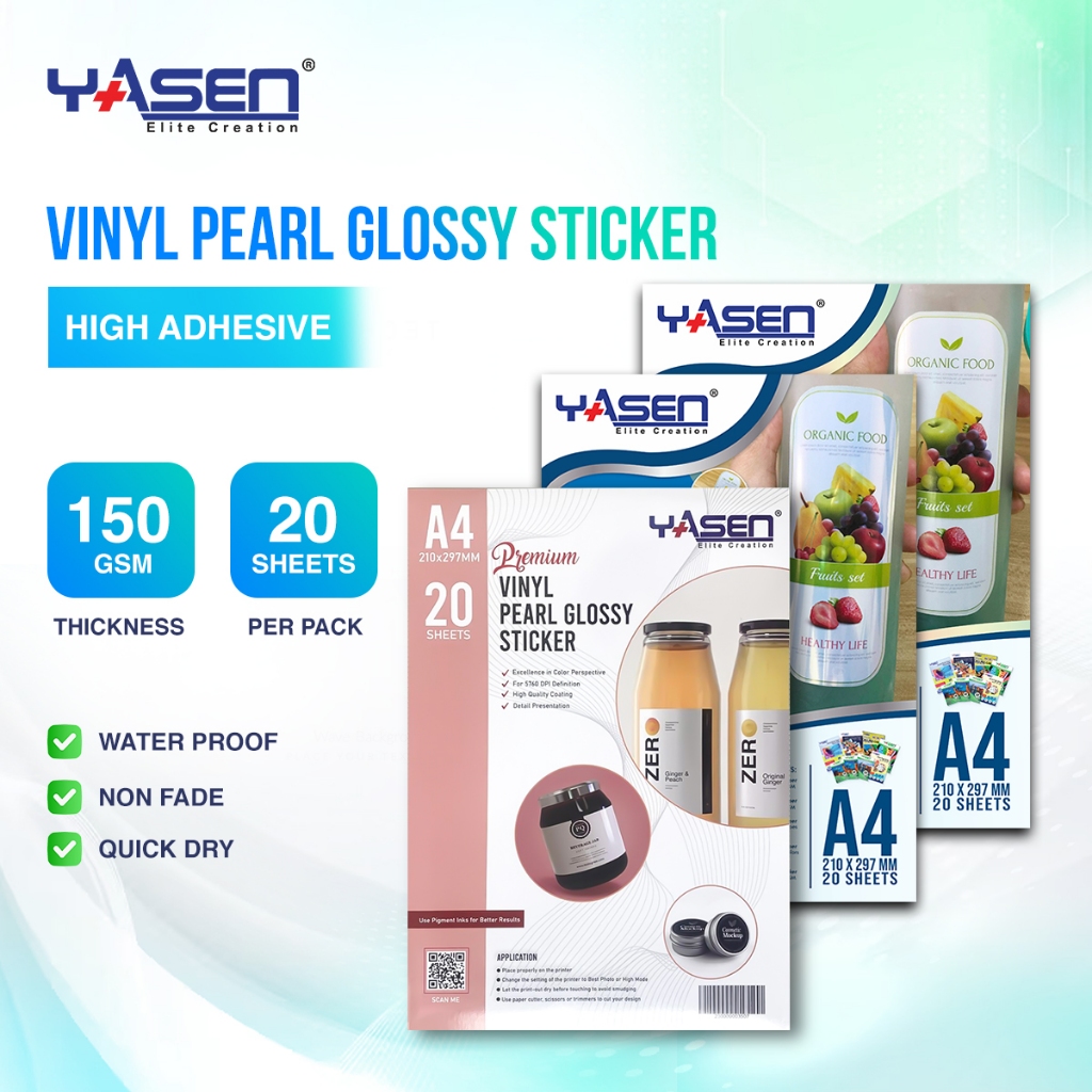 Shop sticker paper transparent for Sale on Shopee Philippines