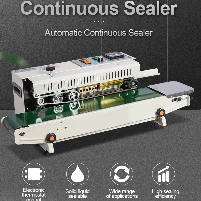 FR900 Plastic Bag Band Sealing Machine Sealer Machine Printable Date ...