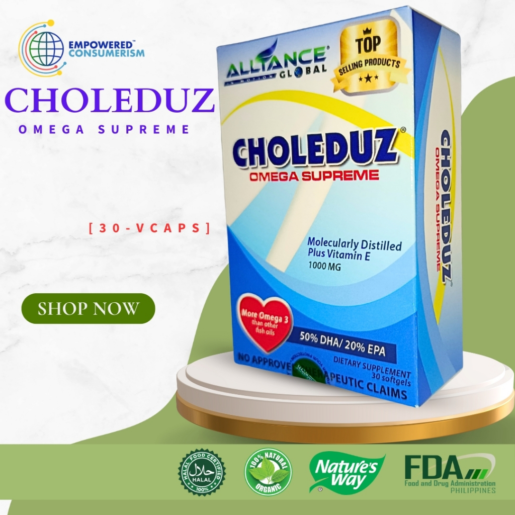CHOLEDUZ OMEGA SUPREME (30softgel) | Shopee Philippines