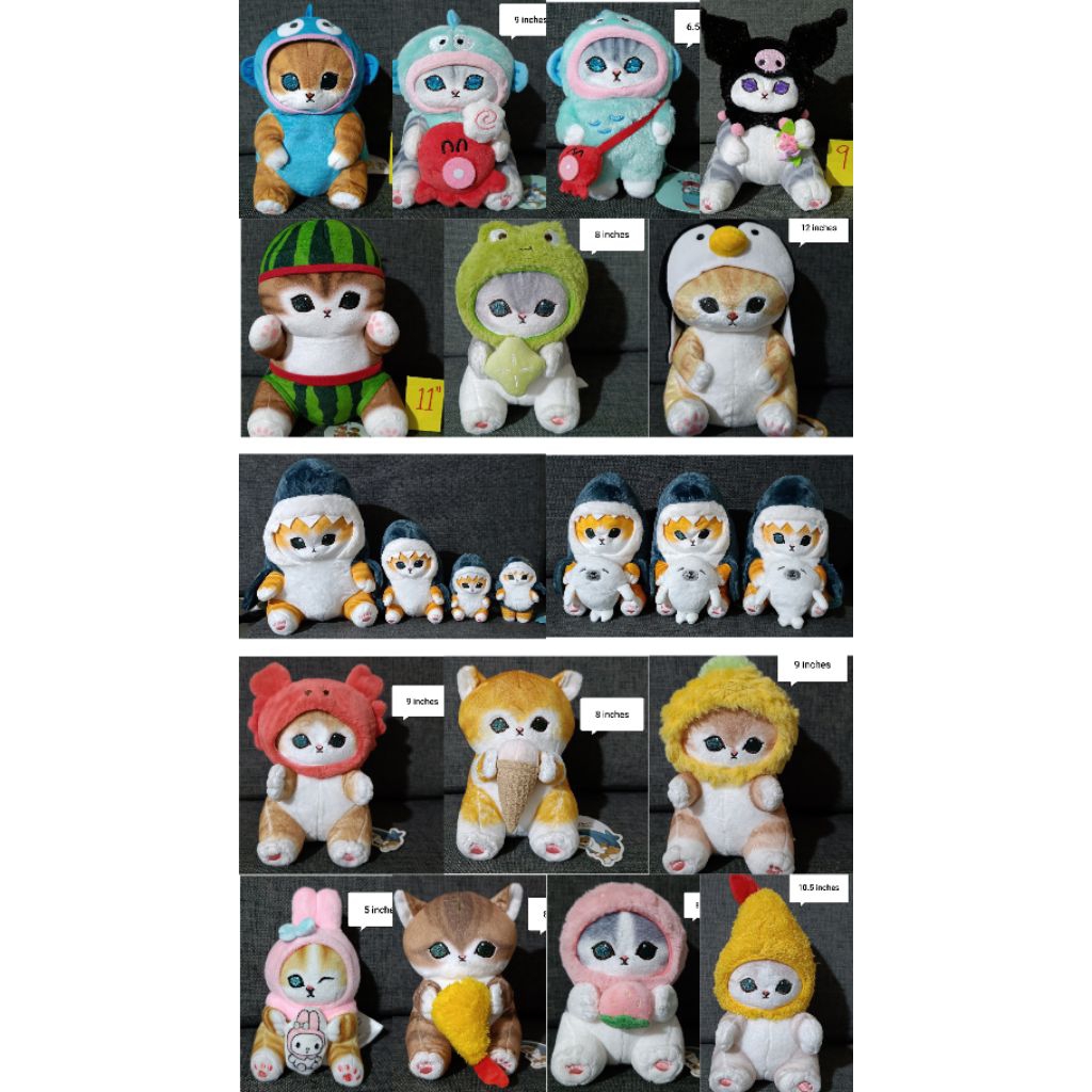 ( UPDATED LIST ) Mofusand Cat / Mofusan / Mofu Cat | Shopee Philippines