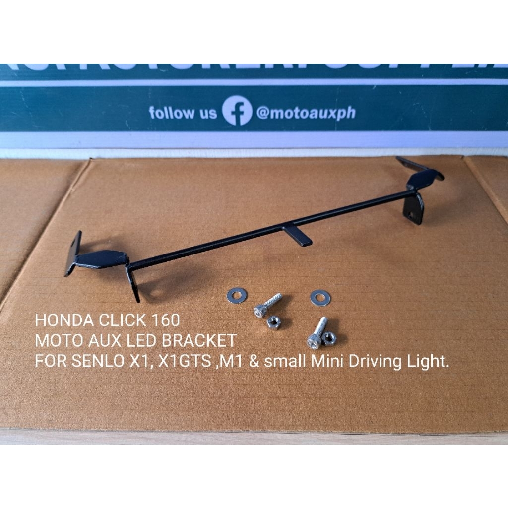 Honda Click 160 Stainless Mdl Bracket (painted pang ilalim) | Shopee ...