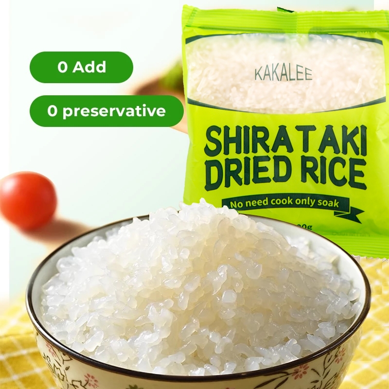 Dried Shirataki Rice Konjac Keto/Low Carb Shirataki Dried Rice ...
