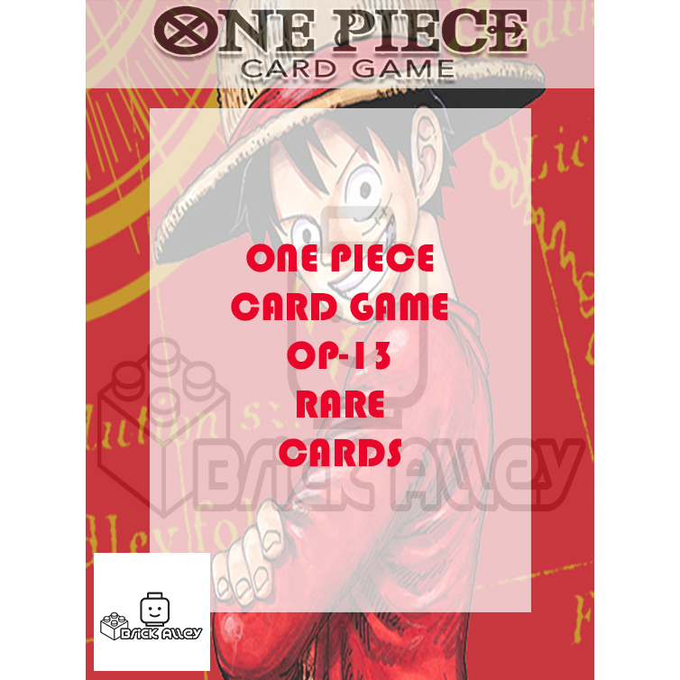 One Piece TCG OP13 Rare Cards (R) | Shopee Philippines