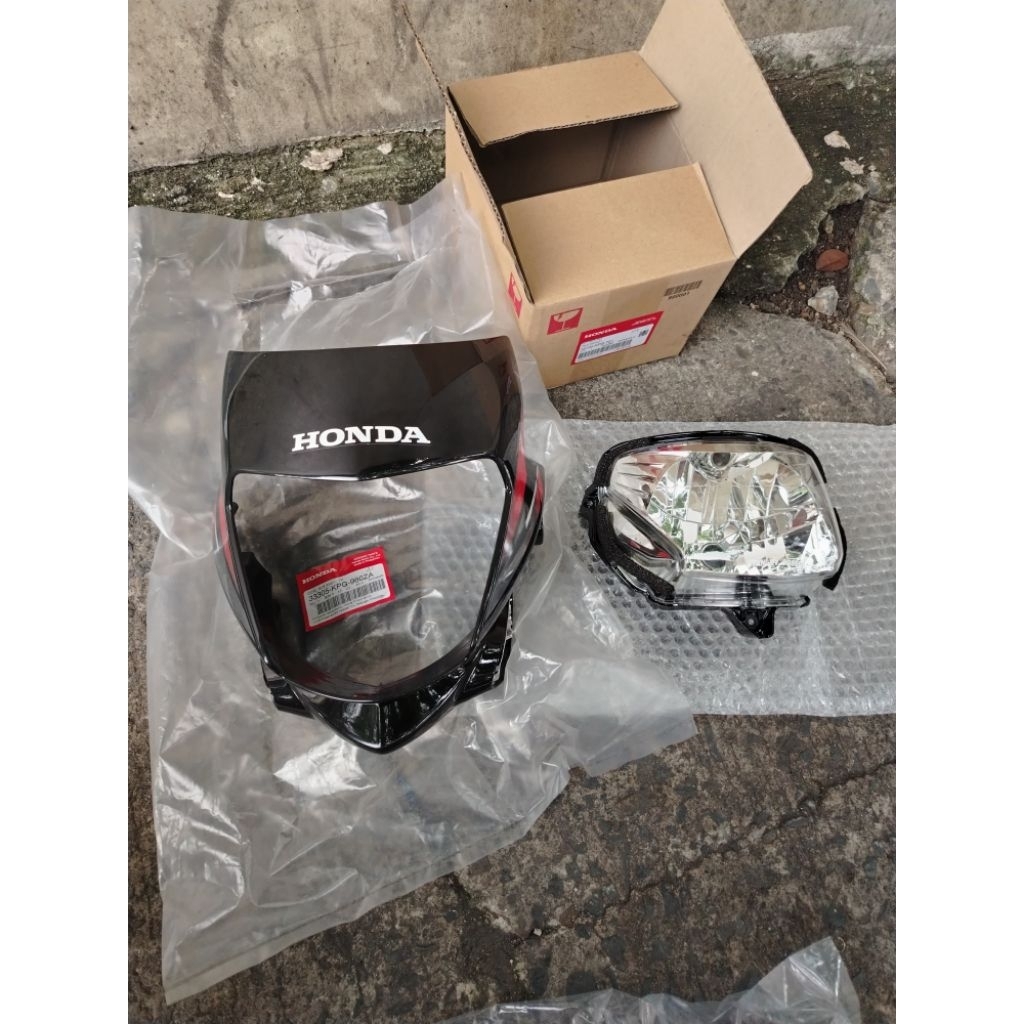 Head light and cowling rs125 original honda | Shopee Philippines