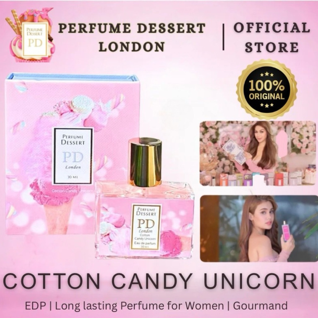 Cotton Candy Unicorn 30ml Perfume Dessert London Official Store