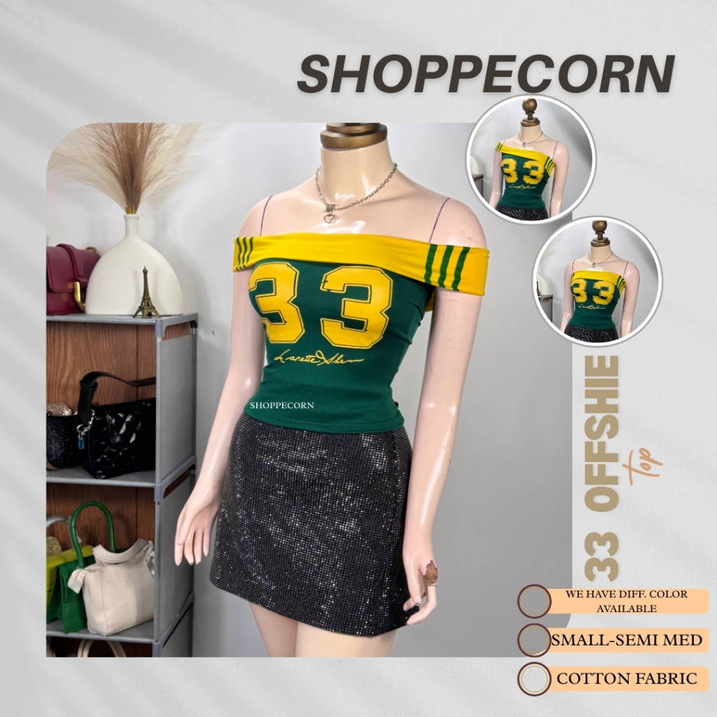 Shoppecorn | 33 Offshie Top 3 Way Top | Cotton | Fit to Small - Semi ...