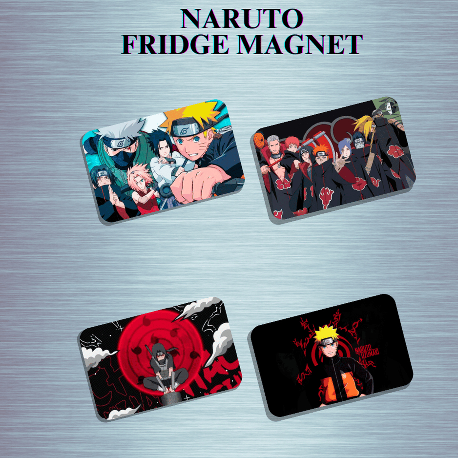 NARUTO VERSION 1 ANIME QUALITY SOUVENIR COLLECTIBLES REF / FRIDGE ...