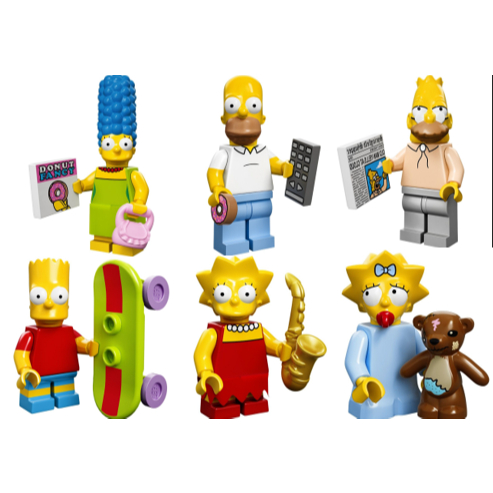 Minifigures CMS - MF The Simpsons Series1 | Shopee Philippines