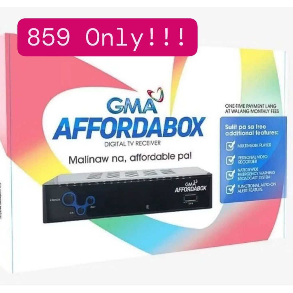 AFFORDABLE BOX GMA AFFORDABOX | Shopee Philippines