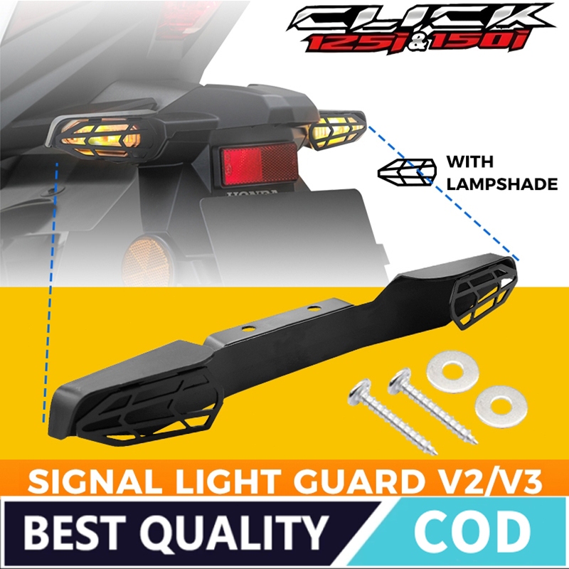Honda Click V2 Signal Light Guard Protector For Motorcycle Click 125i ...